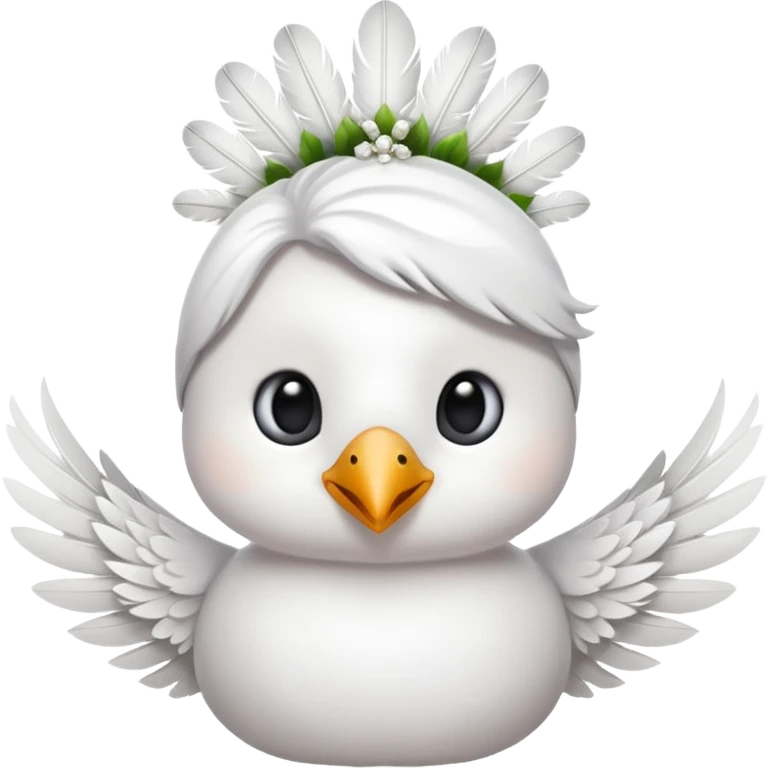 bride bird emoji