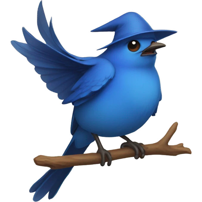  bluebird witch emoji