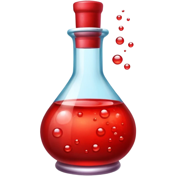 Red health potion emoji