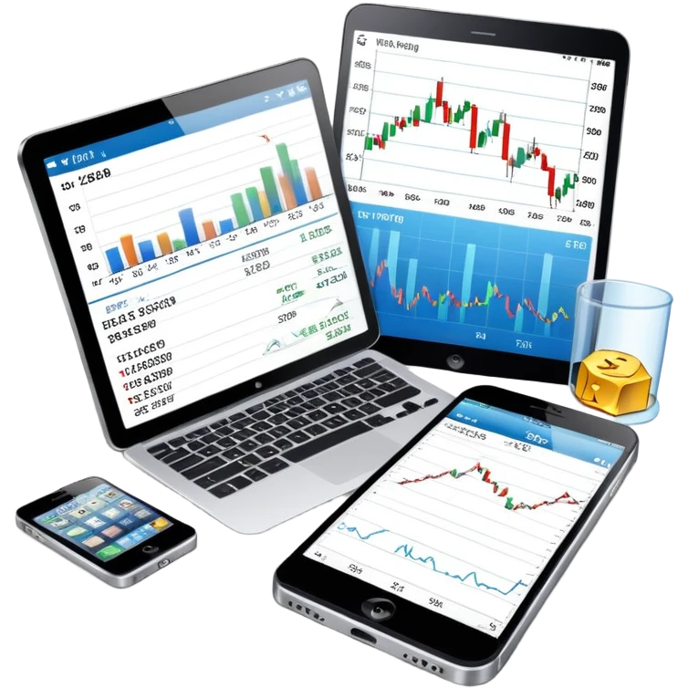 stock exchange trading emoji