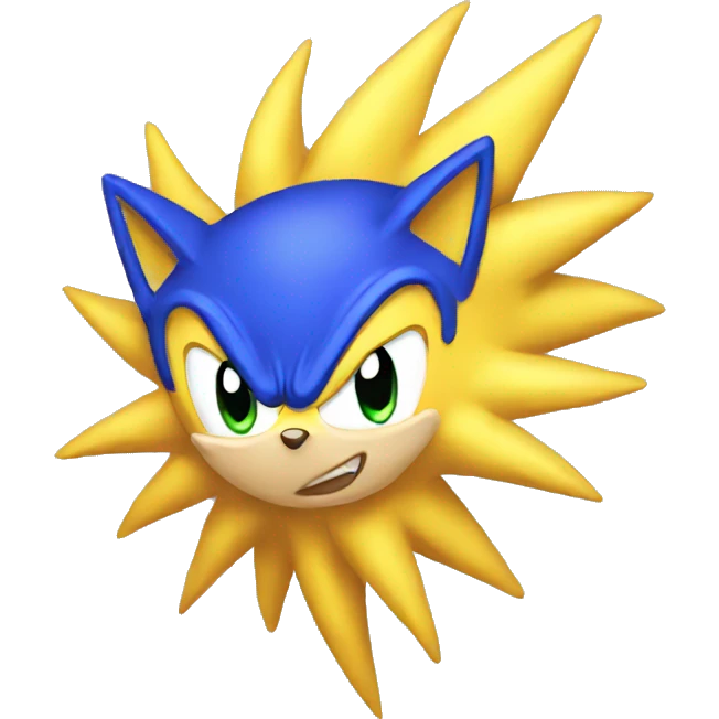 Super sonic emoji