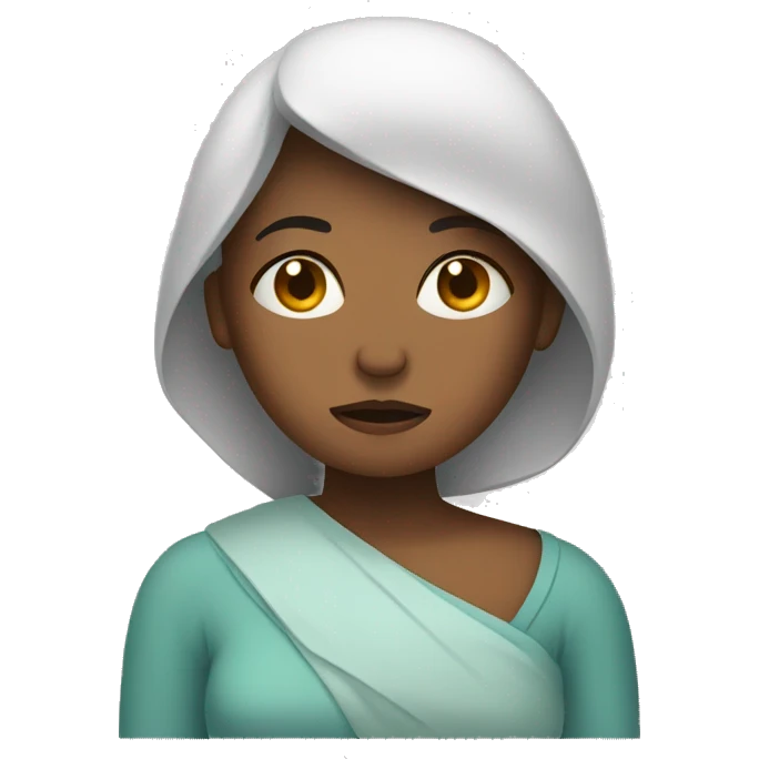 A woman who is Sick  emoji