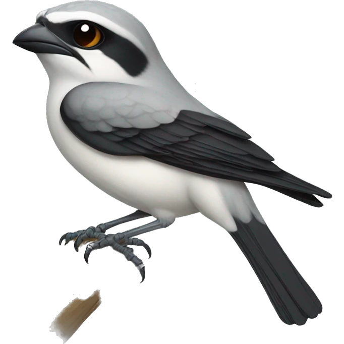Loggerhead Shrike emoji