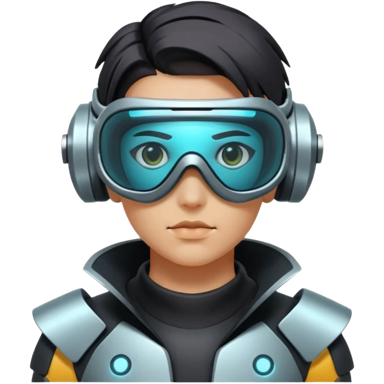 cyberpunk visor goggles  emoji