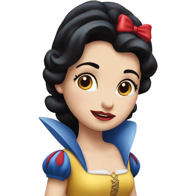 Snow white can’t even emoji