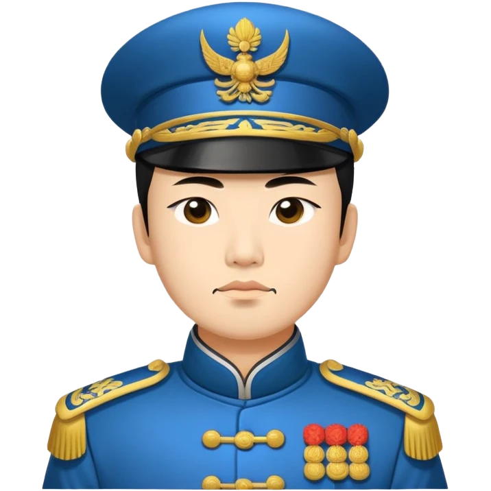 Chinese Qing dynasty soldier emoji