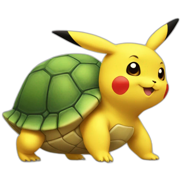 pikachu turtle emoji