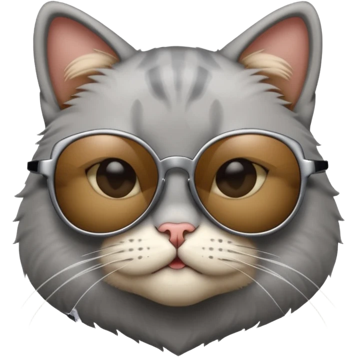 Cat wearing sunglasses emoji