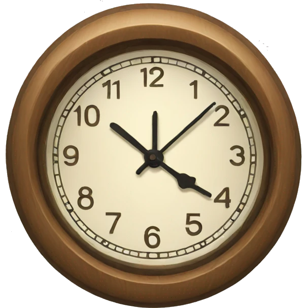 clock emoji