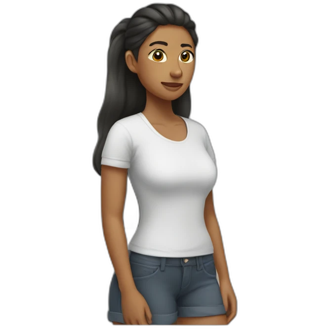 mujer duchándose emoji