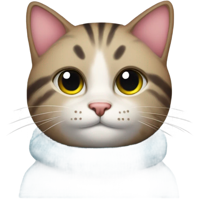Cat in sweater  emoji