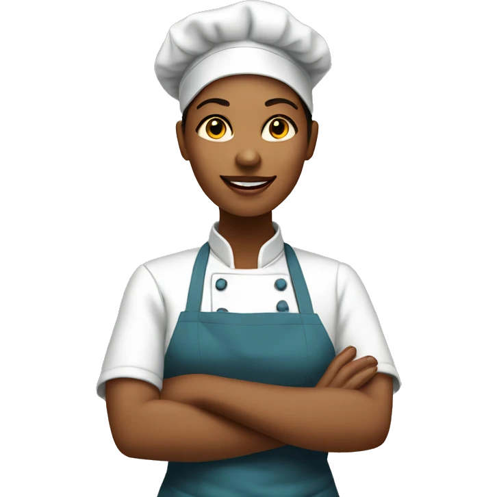 volunteer chef woman emoji