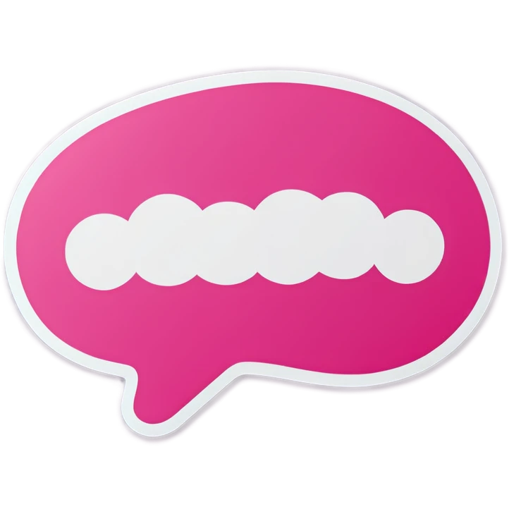 Pink  emoji