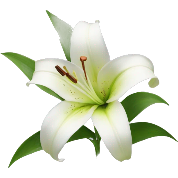 lily flowers emoji