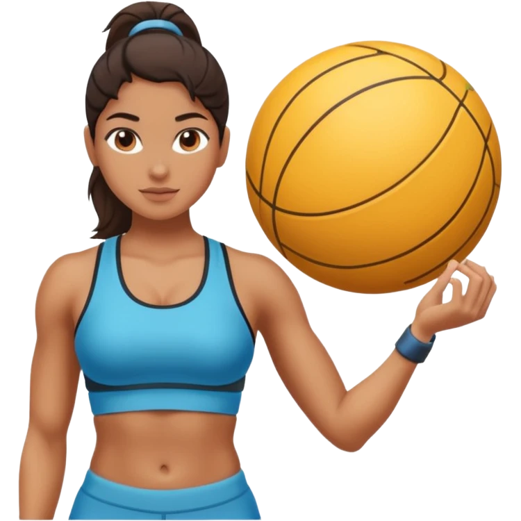 Gym girl emoji