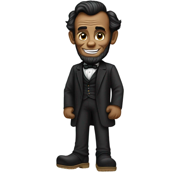 abraham lincoln wearing crocs emoji