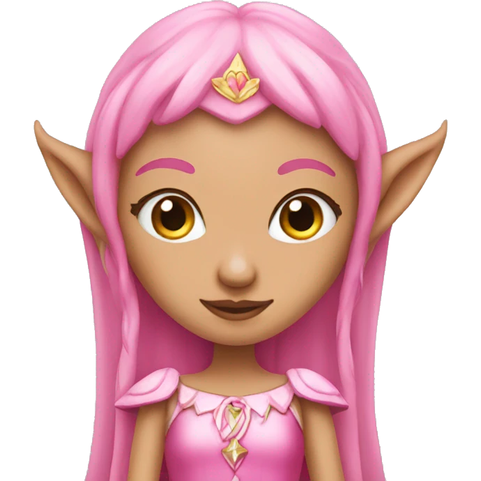 pink elf princess emoji