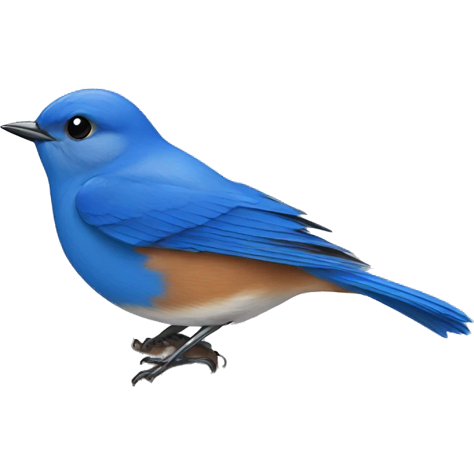 Bluebird emoji