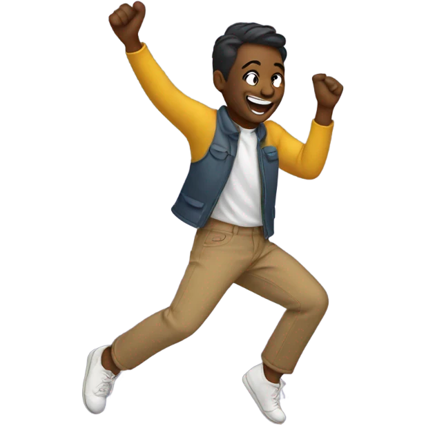 Happy dance emoji
