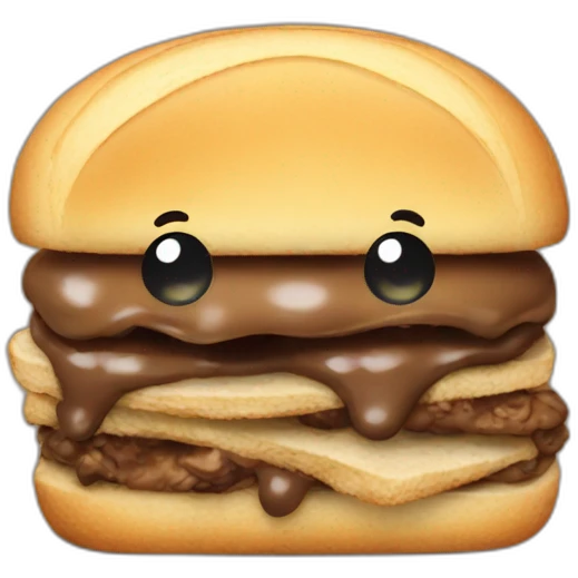 poop sandwhich emoji