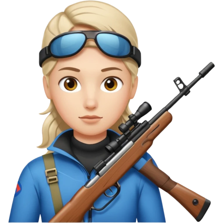 rifle biathlon emoji