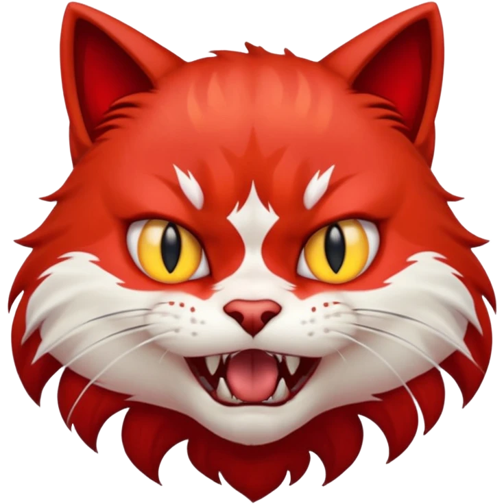 blood cat rage emoji