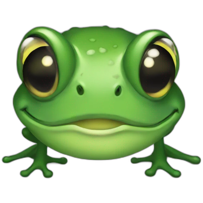 Emo frog emoji