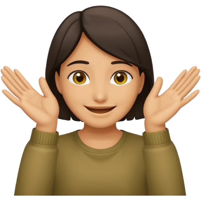 🫱🏼🫲🏼 cover 😁's mouth emoji