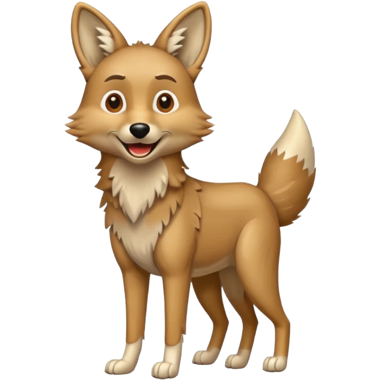 Happy Coyote emoji