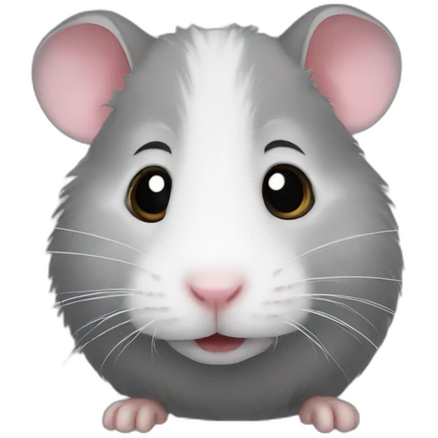 grey hamster emoji