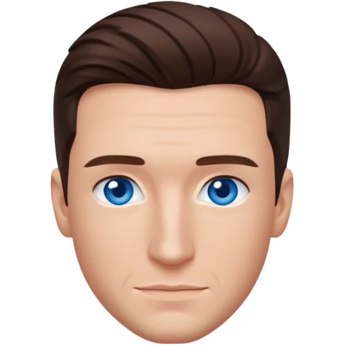 JC Chasez blue eyes, brown hair emoji