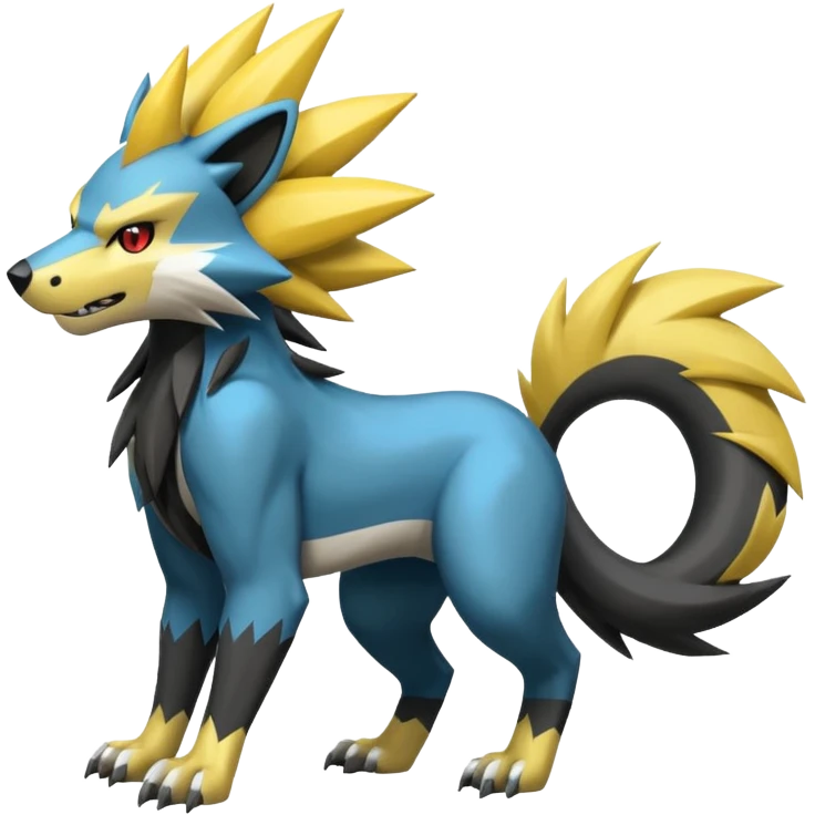 Obstagoon-Manectric-Zeraora-fusion  emoji