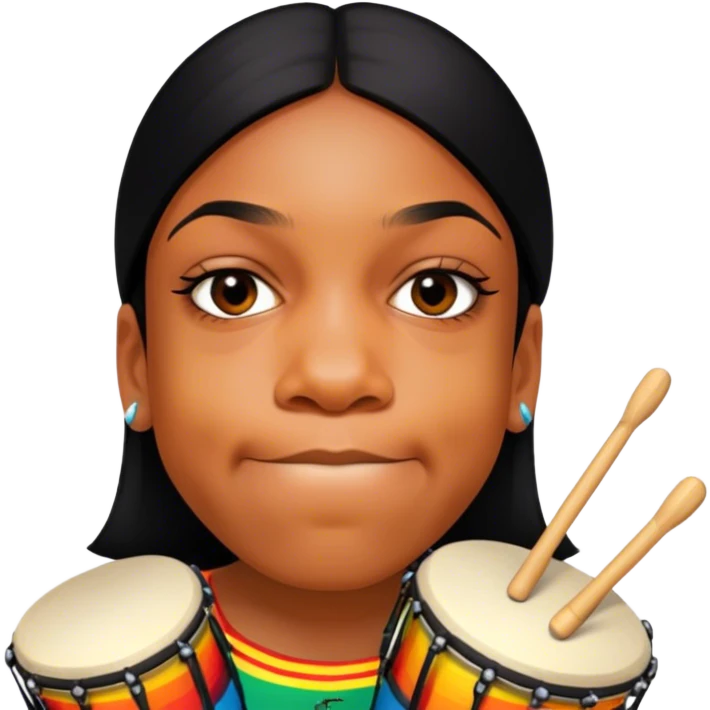 Festive Drummer emoji