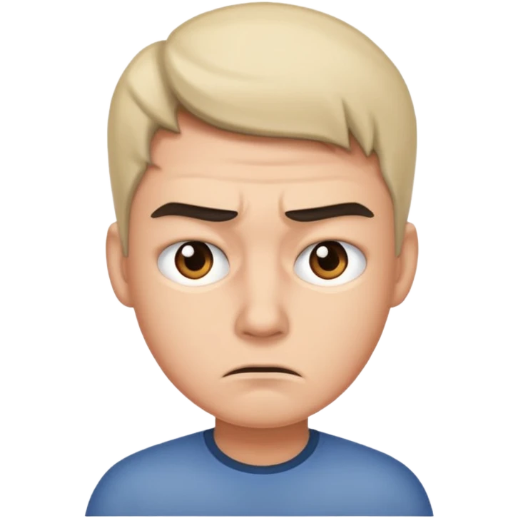 Annoyed emoji