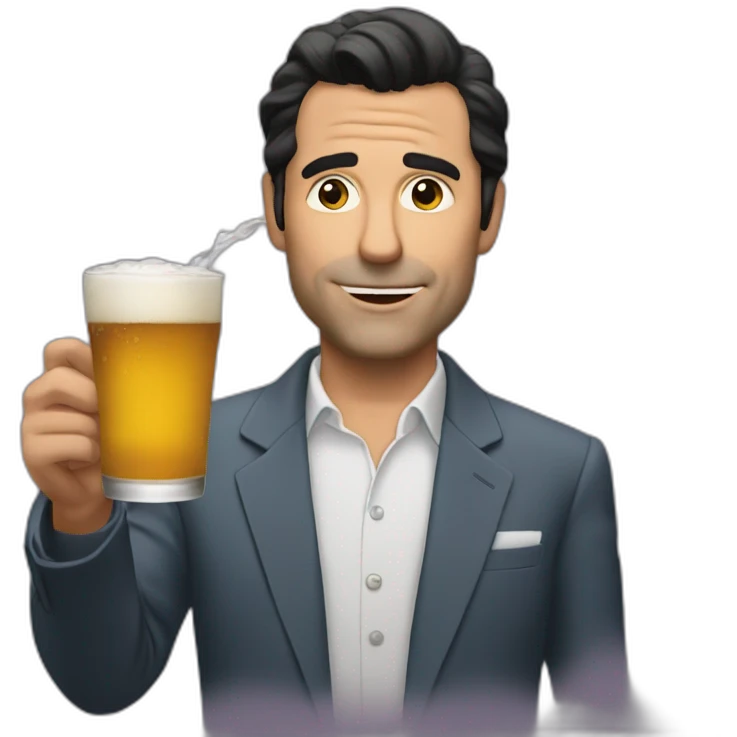 Donn Draper drinking emoji