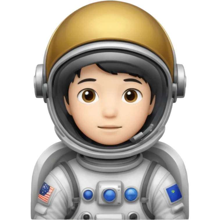 Astronaut japon boy kid with  emoji