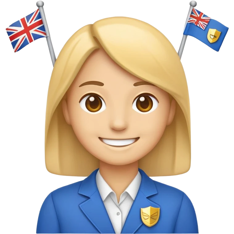 system admin emoji with flag design emoji