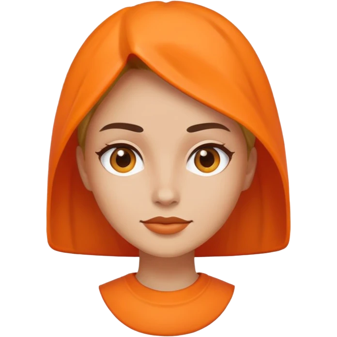 sister orange  emoji
