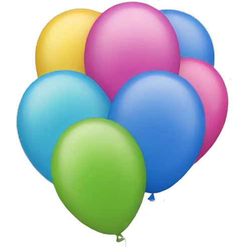 ballons emoji