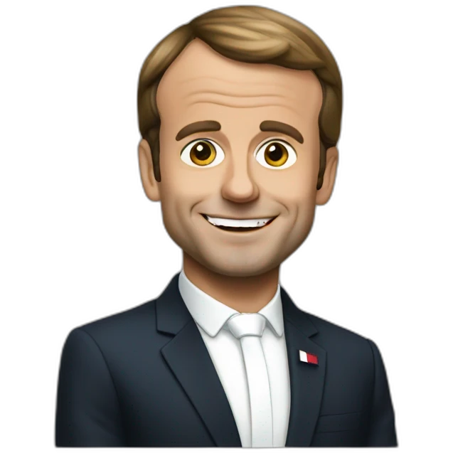Emmanuel Macron emoji