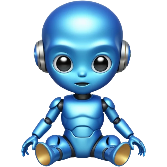 Alien robot baby emoji
