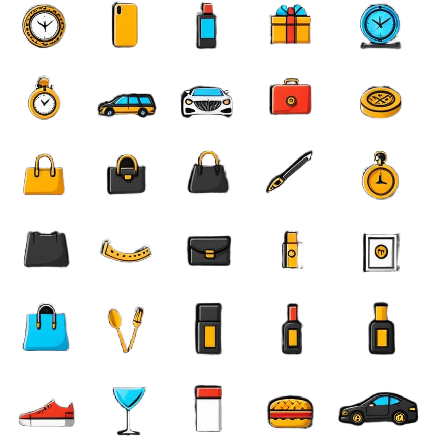 expensive luxury items emoji