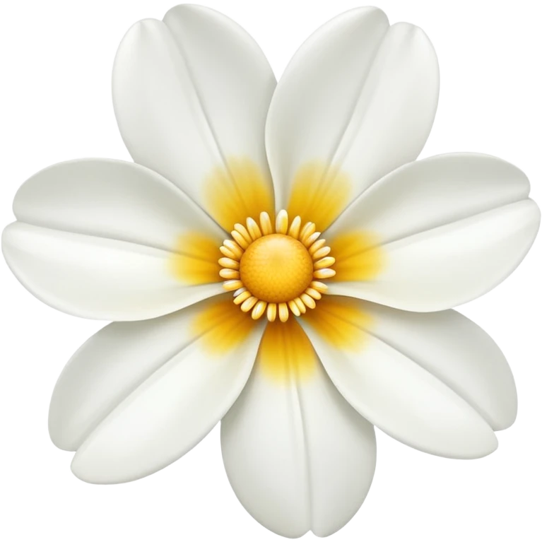 Fleur blanche emoji