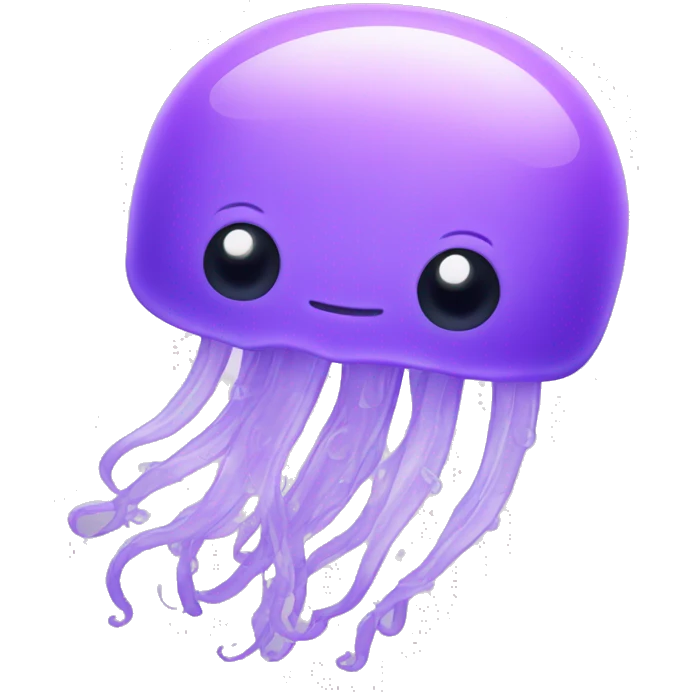 Light purple jellyfish emoji