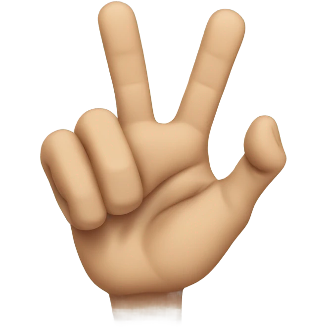 a very detailed hand pointing at you emoji