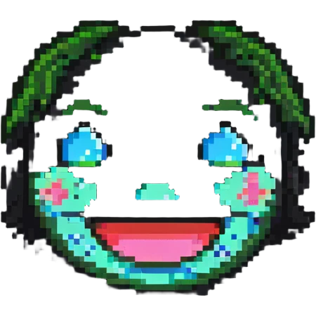 cheerful face emoji