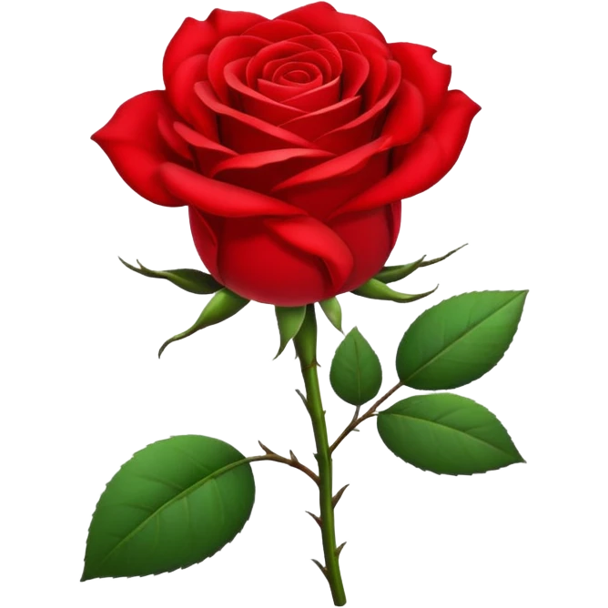 Rose emoji