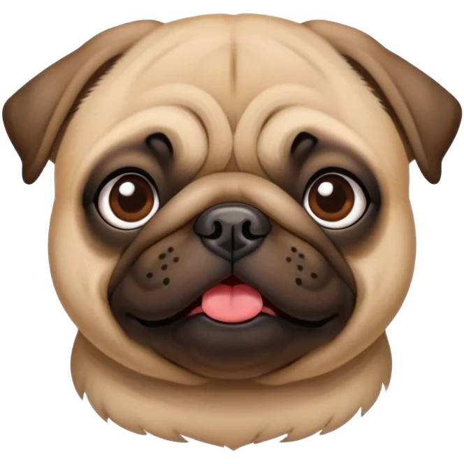 Baseball pug emoji