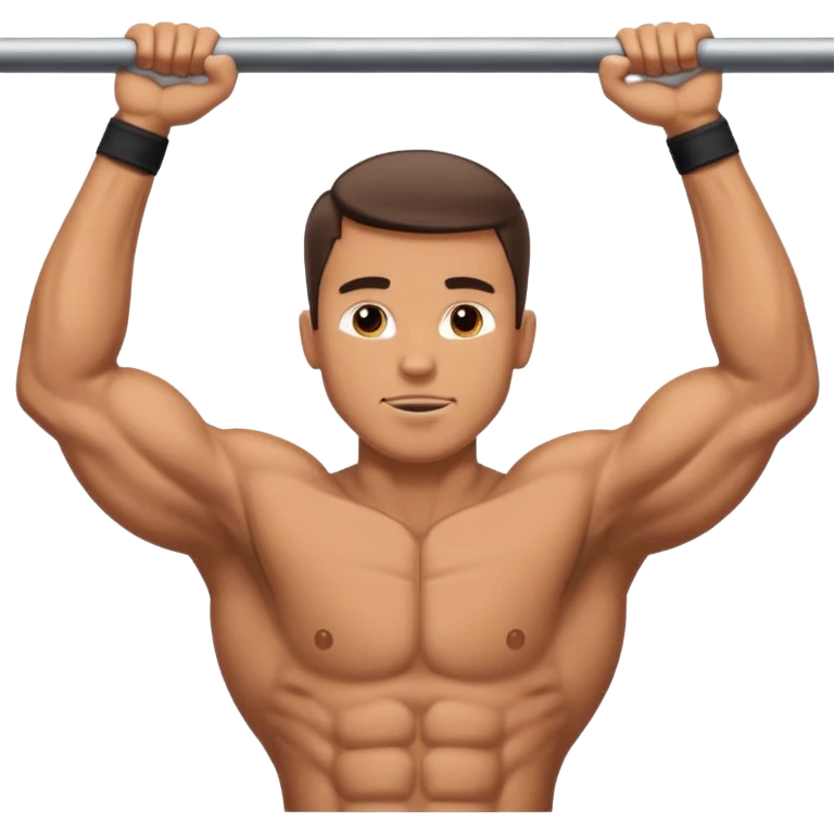a man pullups emoji