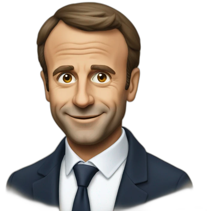 Emanuel macron biere emoji